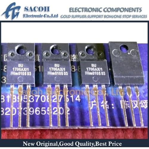 Free Shipping 10Pcs BU1706AX/1 BU1706AX BU1706AB BU1706A TO-220F/220/263 Silicon NPN Power Transistor