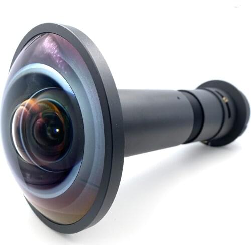 Glass Material and Spherical Shape 360 degree fisheye lens projector