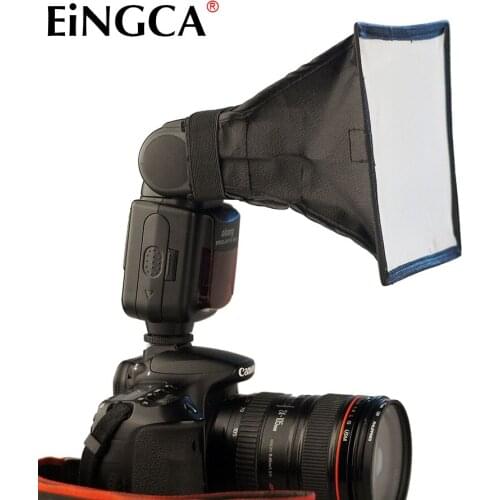 Universal Camera Speedlight Flash Diffuser Softbox 15x17cm for Canon Nikon Yongnuo YN-560 III 430EX 580EX II 600EXSB600 SB900
