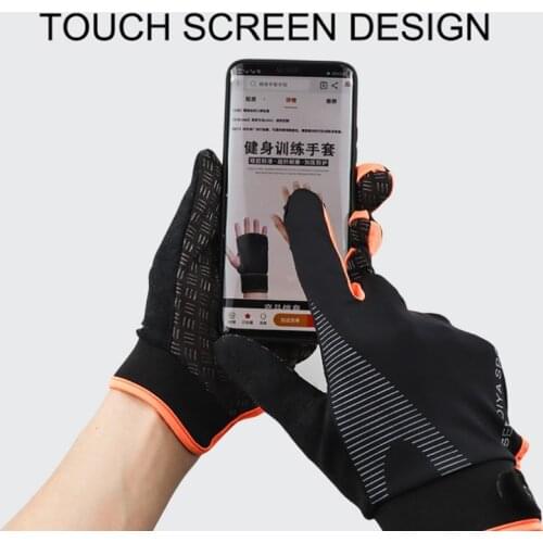 Bike Bicycle Gloves Touch Scree Full Finger Glove motorcyclist Breathable Road Riding Cycling Gloves Women Men Motorcycle gloves