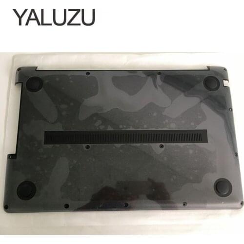 YALUZU NEW laptop Bottom Base Cover For ASUS N750 N750JV lower case D shell PN : 13NB04N1AM0401 13N0-QYA0301 BOTTOM CASE black