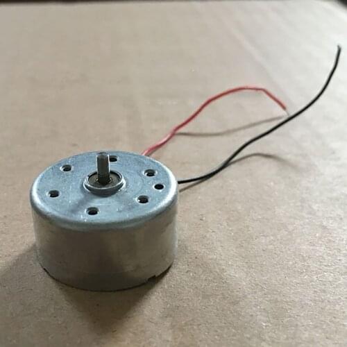 1pcs Short Shaft RF-300CA DC Motors DC 1.5V-12V Solar Motor Mute Low pressure Electric Motor for Toy model, Small Fan