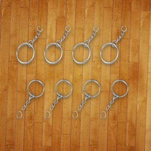 100 Pieces Keychain Metal Fashion Versatile Jewelry Fashion Delicate Personality Brand New And High Quality Delicate