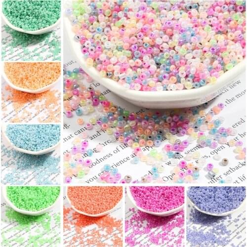 1000 Pcs 2mm Cream Rice Beads Accessories DIY Beads for Handmade Jewelry Bracelet Earrings Jewelry Material