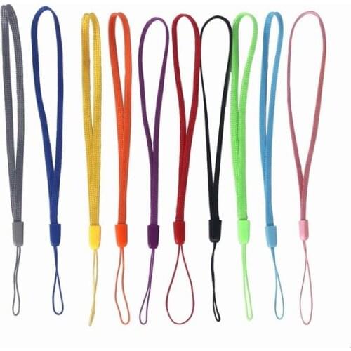 1000pcs/lot Wrist Hand Cell Phone Mobile Chain Straps Keychain Charm Cords DIY Hang Rope Lanyard