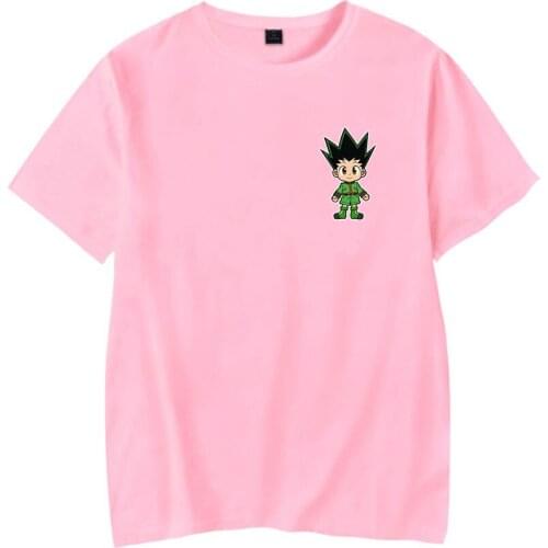 2021 Japan Anime Cartoon Hunter X Hunter T Shirt Women Men Short Sleeve Cotton T-shirt Casual Oversized Summer Tops