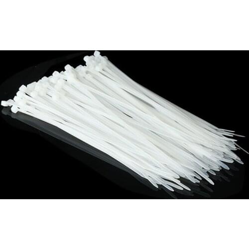 250pcs 5*250 width:3.5mm length:250mm White Self-locking Plastic Nylon Cable Ties,Wire Zip Tie, plastic strap,cable organizer