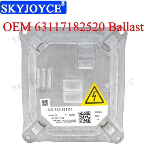63117182520 auto HID Ballast Headlight Original hid Control Unit 130732915301 For E70 X5/ S E90 E92 E93 D1S hid Ballast light
