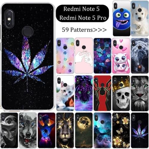 For Xiaomi Redmi Note 5 Case Cover Silicone Fundas For Xiaomi Redmi Note 5 Pro Case Soft TPU Coque For Xiaomi Redmi Note5 Pro