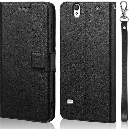 Card holder cover case for Sony Xperia C4 Dual E5333 E5306 E5303 leather phone case ultra thin wallet flip cover phone bags