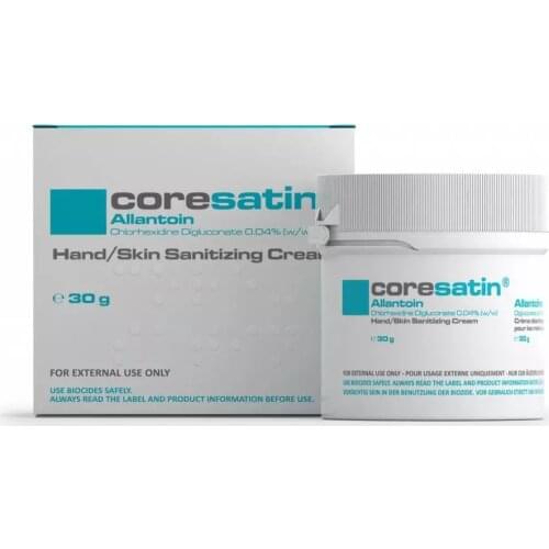 Coresatin Blue Allantoin Cream Jar 30 g 386530564