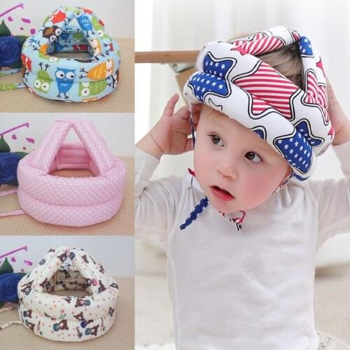 Baby Protective Helmet for Kids Safety Helmet Babies Walking Running Headwear Head Protection Child Hats Soft Baby Safety Helmet
