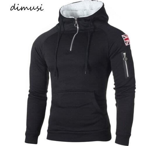 DIMUSI Mens Winter Hoodies