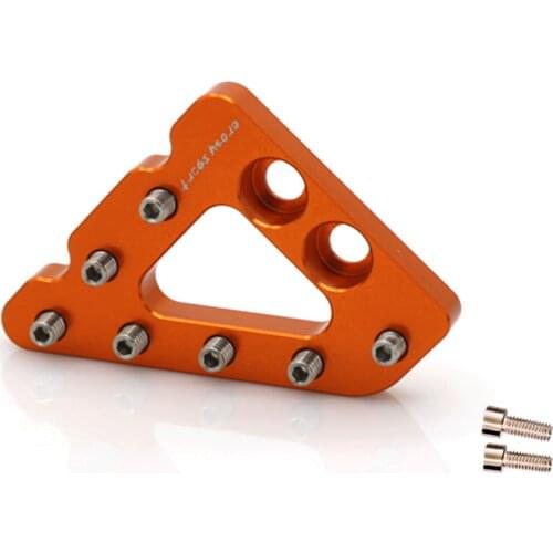 For KTM 690 950 990 SMT ADV/S/R Supermoto Enduro R DUKE SMC SMC-R Motor Stainless Steel Cleats Rear Brake Pedal Step Tip
