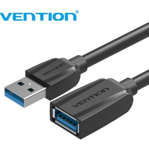 Vention USB Extension Cable USB 3.0 Cable for Smart TV PS4 Xbox One SSD USB3.0 to Extender Data Cord Mini USB Extension Cable