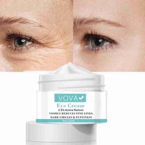 Instant Remove Eye Bags Cream Retinol Anti Puffiness Gel Dark Circles Delays Aging Fades Wrinkles Firming Brighten Skin Creams