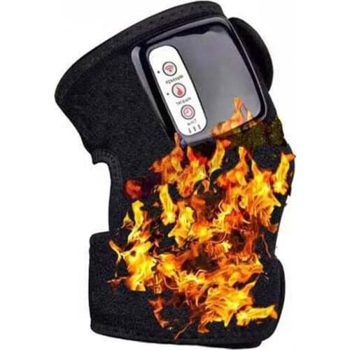Electric Heating Knee Massager Far Infrared Joint Brace Support Vibrador Back Shoulder Massage Elbow Knee Treatment Massageador