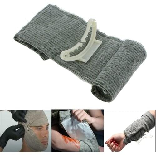 Care combat survive Israeli trauma wound battle first army aid urgent gauze wrap medic Compress dressing rescue bandage emergent