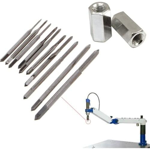 Mini HSS High Speed Steel Metric Machine Plug Thread Screw Tap Tool M1-M3.5 New