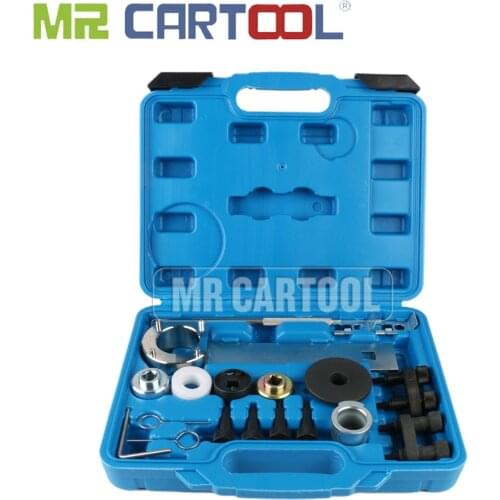 MR CARTOOL Engine Crankshaft Timing Tool Set For VAG AUDI VAG 1.8 2.0 TSI/TFSI EA888 with T10355 Crankshaft Holding Wrench