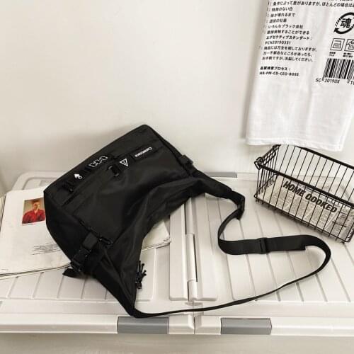 New Fashion Nylon Men Shoulder Bag Messenger Bag Men Crossbody Bag Vintage Male Leisure Sling Bag Casual Boy