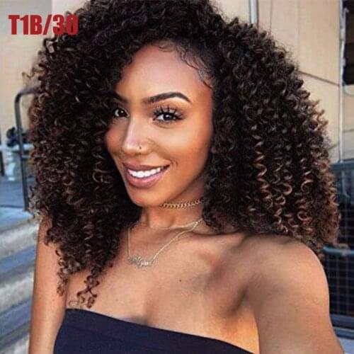 DANSAMA Marlybob Style Jerry Kinky Curl Crochet Hair Afro KinkyTwist Hair Crochet Braids Soft Synthetic Crochet Hair Extention