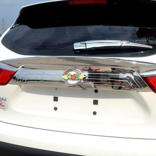 Car styling stainless steel Accessories For 2016 2017 2018 Nissan QASHQAI J11 trunk cover decorative trim accessories