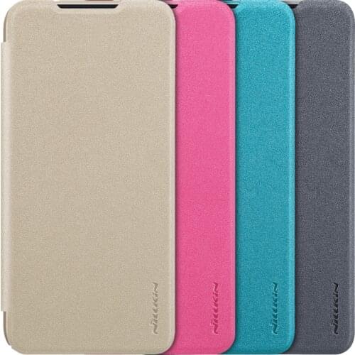 Nillkin Candy Color Thin Plain Sparkle Leather Flip Case Cover For Xiaomi Redmi K20 Note 7S Mi A3 CC9e Explorer 9lite