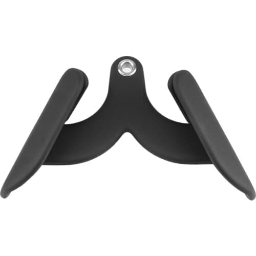 Gym Fitness Lat Pull Down Bar Pulley Cable Machine Attachments Biceps Triceps Back Muscles Blaster Rowing Workout Handle