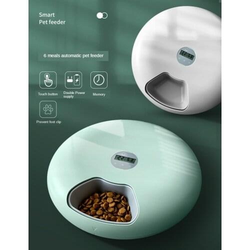 Pet Smart Feeder Timed Quantitative Dog Food Cat Food Automatic Feeding Machine Cat Bowl Self-feeding Cat
