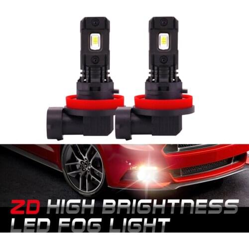 2x H8 Fog Lights H11 H1 H7 HB4 9006 For Toyota C-HR Corolla Rav4 Yaris Avensis Camry CHR Auris Led Light For Car Lamp Bulb