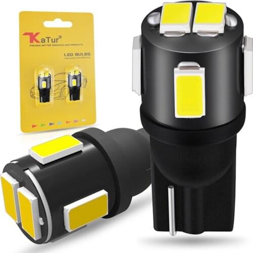 2x T10 W5W Led Bulbs 194 168 White Red Amber Car Dome Reading Lamp Parking Light Turn Signal Bulb for VW BMW Audi Mercedes benz