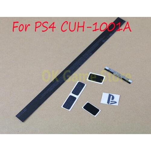 3sets/lot Replacement Black Housing Shell Sticker Lable Seals for PlayStation4 ps4 housing case CUH-1001A