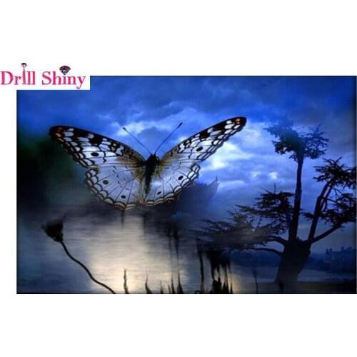 Animal Needlework 5D Diy Diamond Painting Cross Stitch Butterfly Painting Diamond Embroidery Full Square Diamond Mosaic Pictures