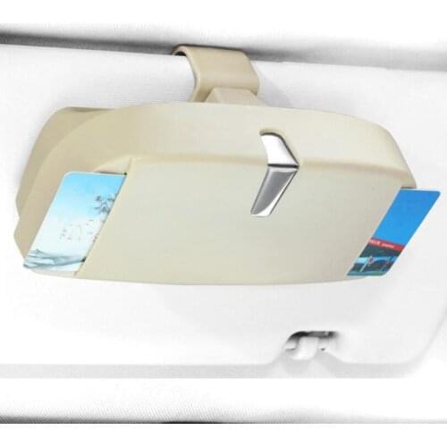 2019 Car Glasses Case Box Sunglasses Storage Pockets for Lifan X60 Cebrium Solano New Celliya Smily Geely X7 EC7