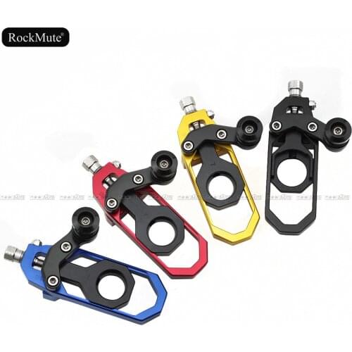 For SUZUKI GSXR600 750 2011 2012 2013 2014 2015 2016 Motorcycle CNC Chain Adjusters Tensioners With Spool Fit