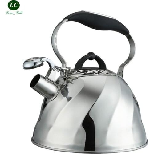Water Kettles 3500ml Whistling Kettle Pot Fashion Canteen Jug Kettle Pot Thick Sound Kettle