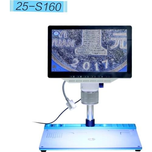 Kailiwei LCD Screen Digital HDMI Stereo Monocular Microscope for mobile phone repair