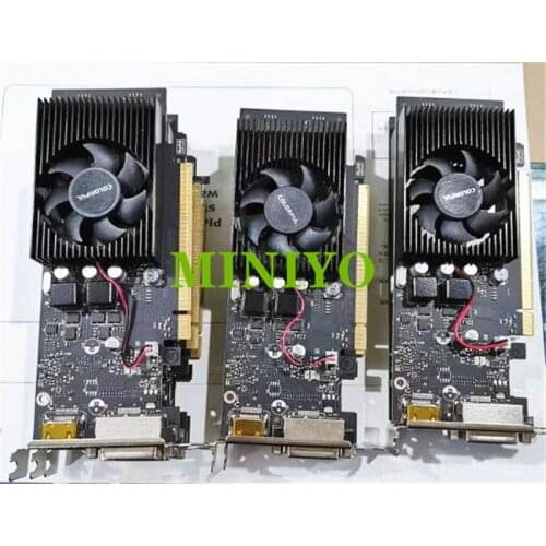 For video graphics card GT1030 LP 2G DDR5 DVI HDMI PCI-E 8CM Low profile Graphics Card