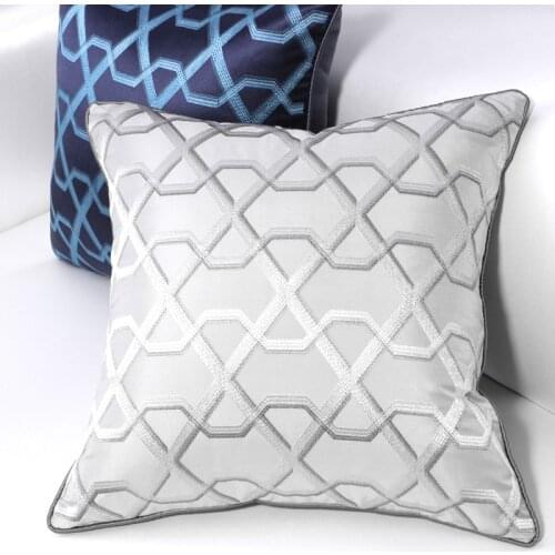 DUNXDECO Cushion Cover Decorative Pillow Case Modern Luxury Simple Geometric High Density Artistic Coussin Room Sofa Decor