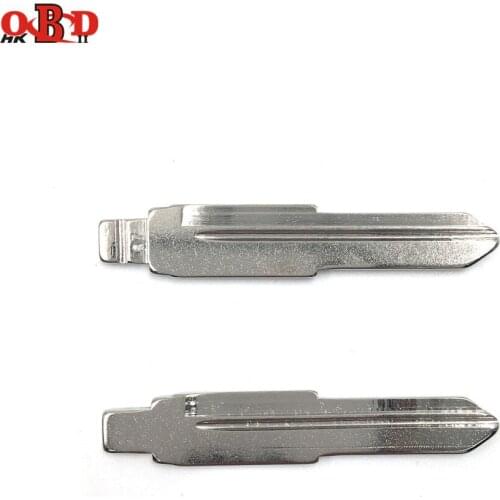 HKOBDII 10 pcs/lot Metal Blank Uncut Flip KD Remote Key Blade Type 37# for DAIHATSU Xenia Faw DLX