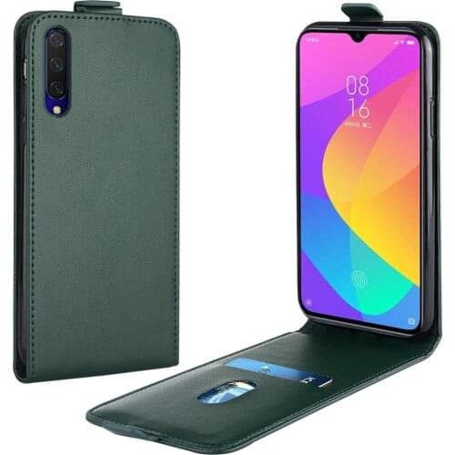 Flip Up and Down Leather Case for Xiaomi Mi 9 Case M1902F1G 6.39'' Vertical Cover for Xiaomi 9 Case Phone Bag