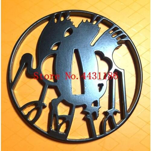 Nice and Useful Sword Fitting Iron Tsuba Hand Guard for Japanese Sword Samurai Katana or Wakizashi W/ Crane Design
