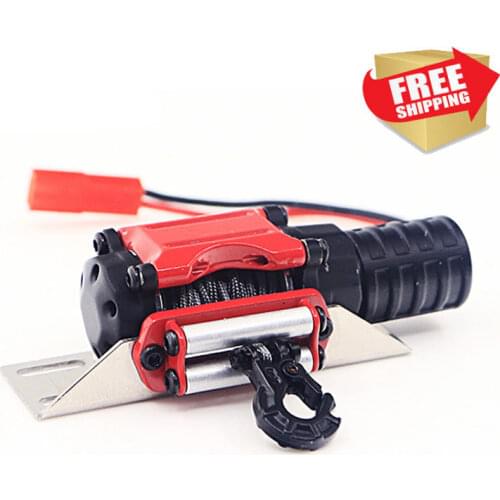 1/10 traxrs Trx4 TRX-4 option parts RC CAR Winch Model axial 90046 D90 SCX10 TRX-4 CC01