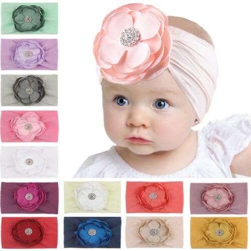 Fashion Elegant Hair Band Accessories Headwear Floral Hair Band Accessories headband for children Tiaras for girls baby stuff