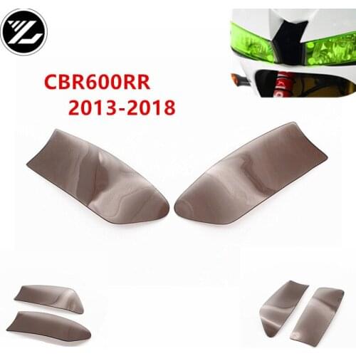 Motorcycle Accessories Front Headlight lens protection screen lens Cover Headlight for HONDA CBR600RR 2013-2018 14 15 16 17 18