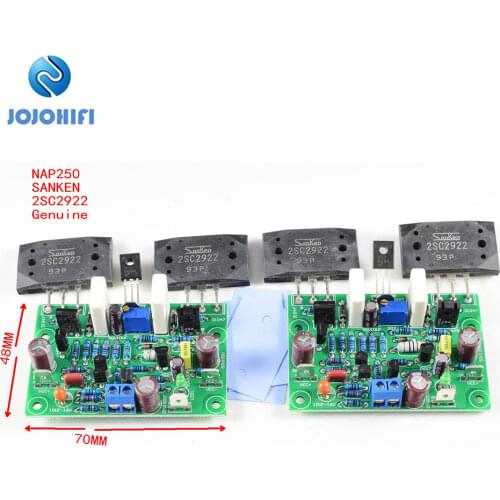 One Pair (2pcs Boards)MX50 SE Dual Channel Power Amplifier Assembly Amplifiers Board Two Boards with insulation sheet