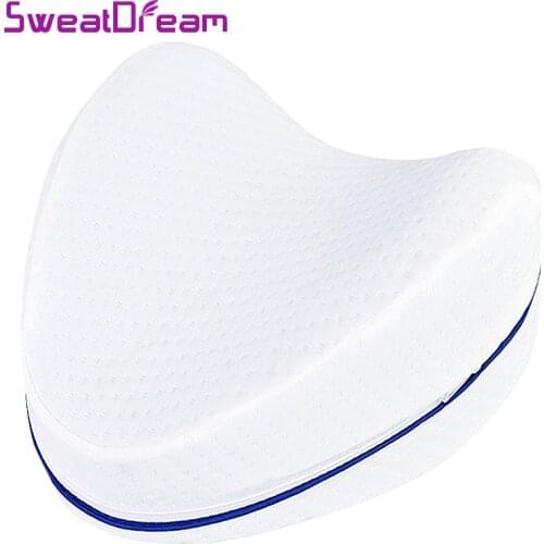 Body Pillow Memory Foam Leg Pillow Sleeping Orthopedic Pillow Hip Joint Pain Relief Thigh Leg Pad Cushion Home Memory Pillow