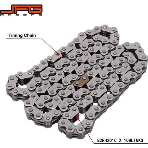 Motorcycle 82RH2010 X 108 LINKS Cam Camshaft Timing Chain Master links For SUZUKI DR250L DR250SL SER DR350SL SM SN DUAL SPORT