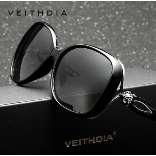 VEITHDIA 2020 Vintage Classic Sun glasses Women Polarized Glasses Luxury Ladies Designer Women Sunglasses Eyewear 7022